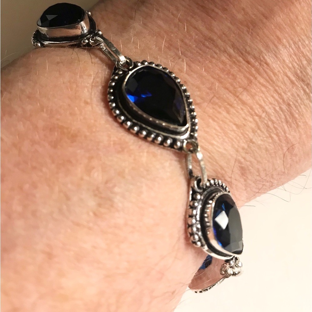 Tanzanite 925 Sterling Silver Bracelet